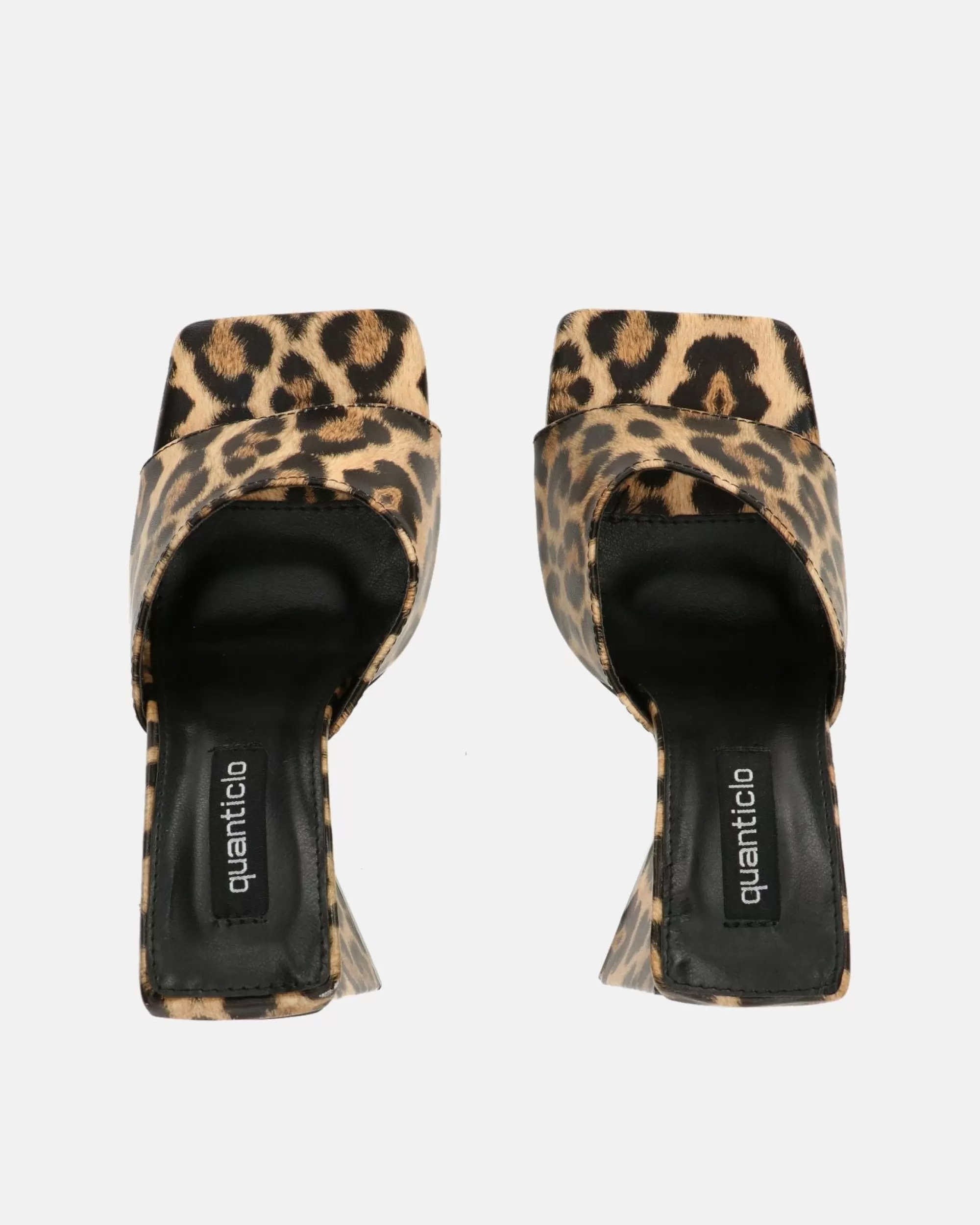 Quanticlo Buket - Sandali Con Tacco Leopardati Shop