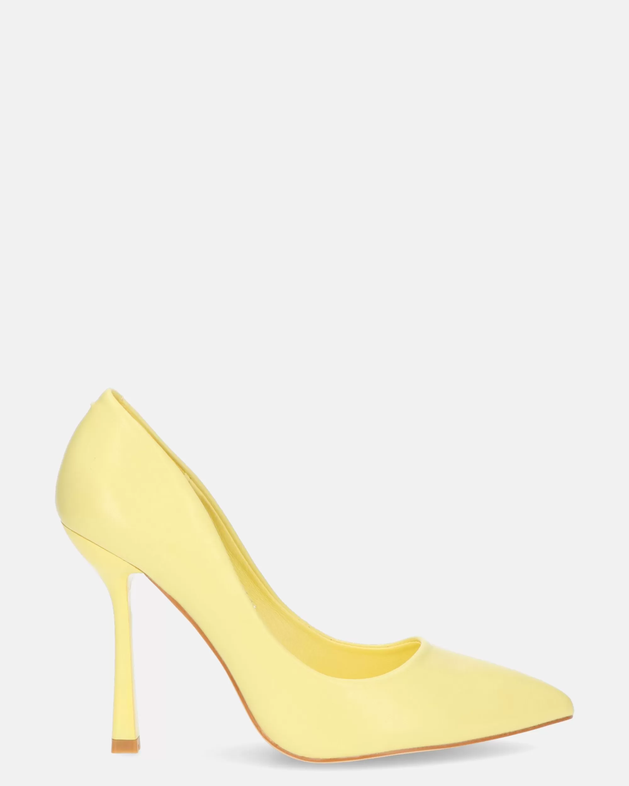 Quanticlo Consuelo - Decollete In Pu Giallo Flash Sale