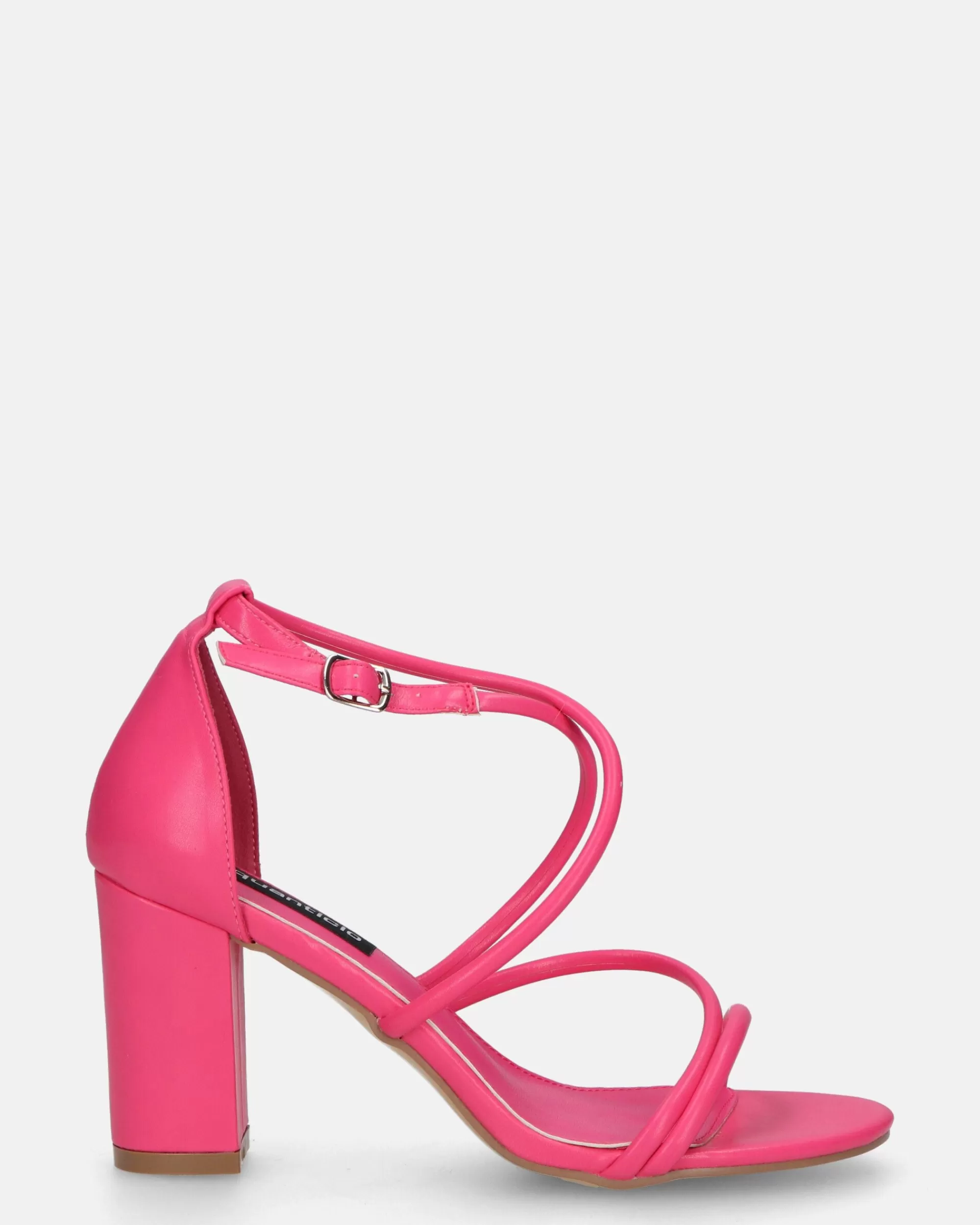 Quanticlo Gea - Sandali Con Tacco In Pu Fuchsia Fashion