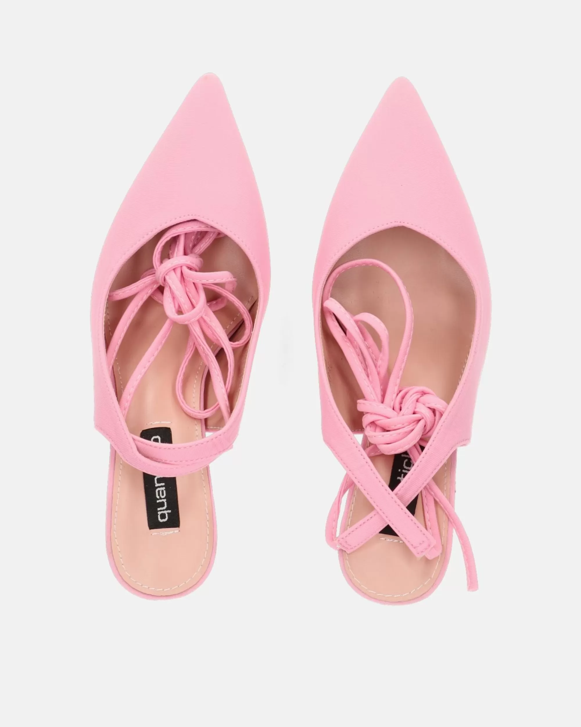 Quanticlo Iole - Scarpe Con Tacco A Spillo In Lycra Rosa Shop