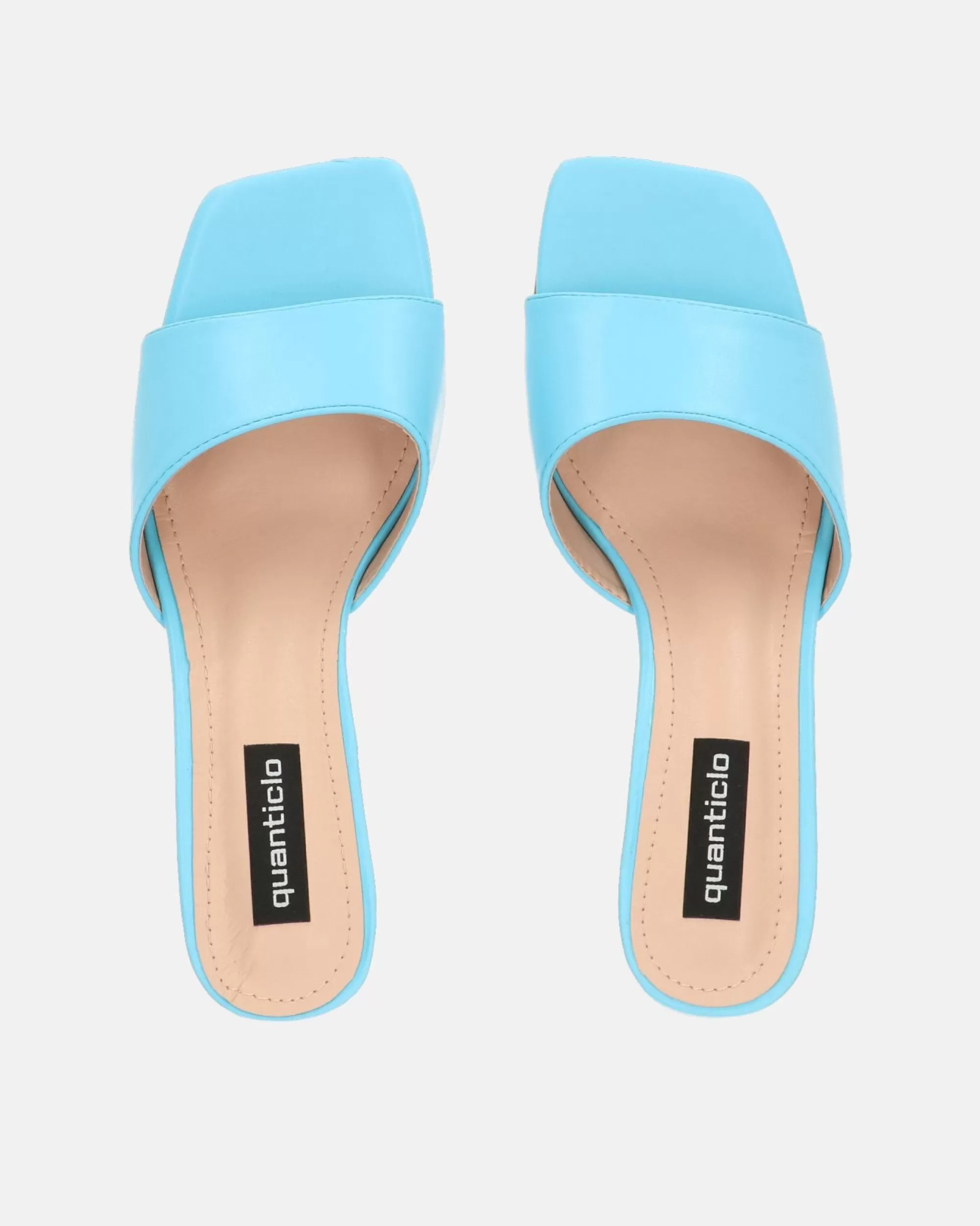 Quanticlo Junia - Scarpe Con Tacco Azzurro Clearance