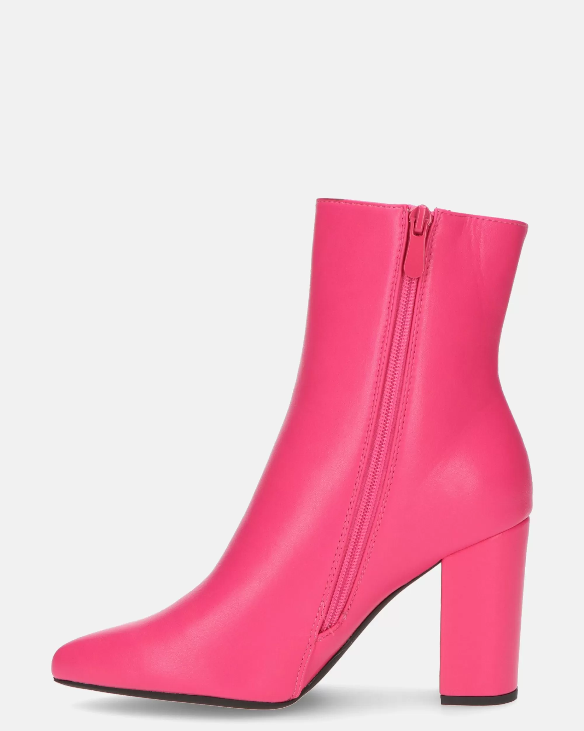 Quanticlo Olivia - Stivaletti Con Cerniera In Pu Fucsia Shop