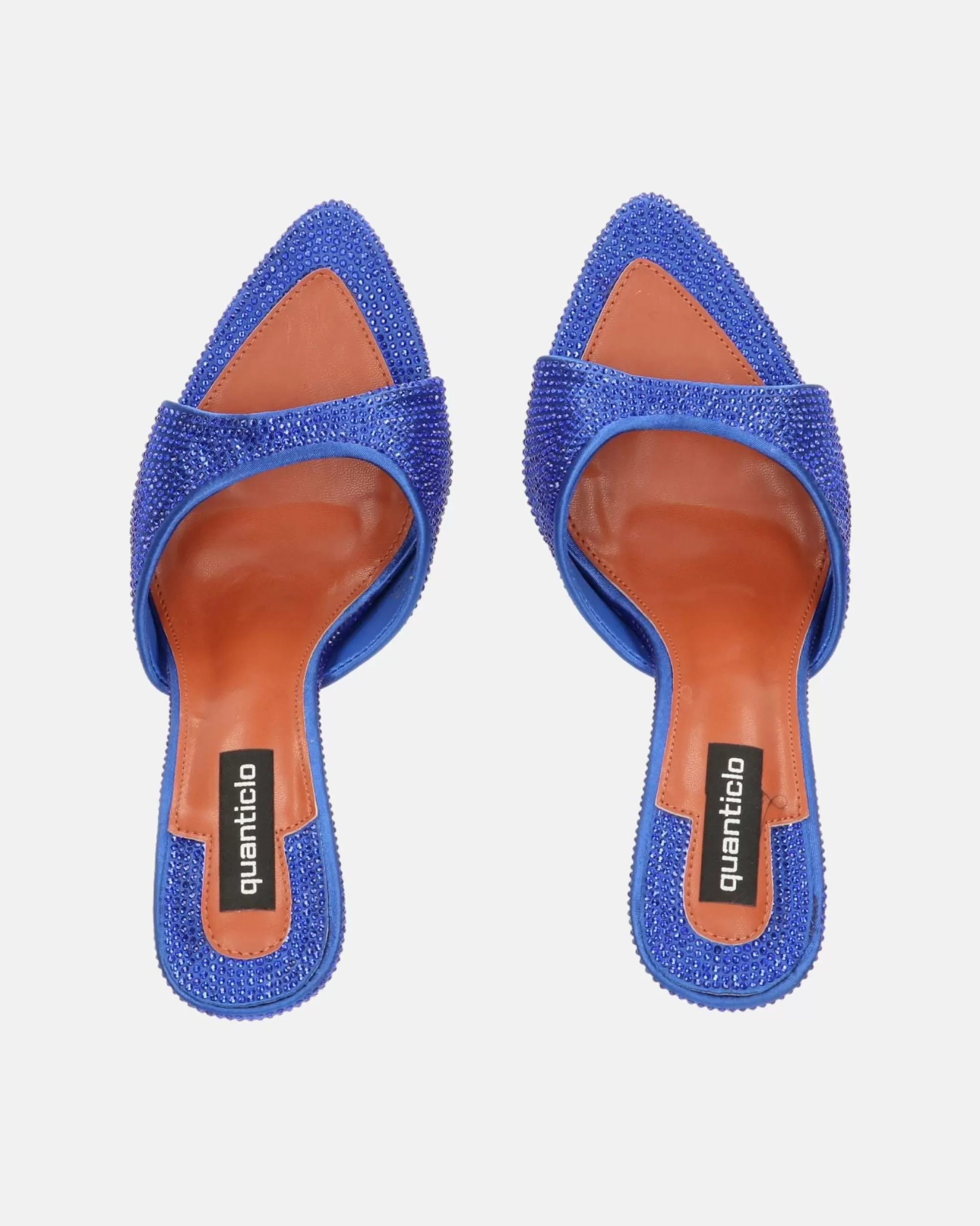 Quanticlo Silvia - Tacchi A Spillo In Blu Glitter Cheap