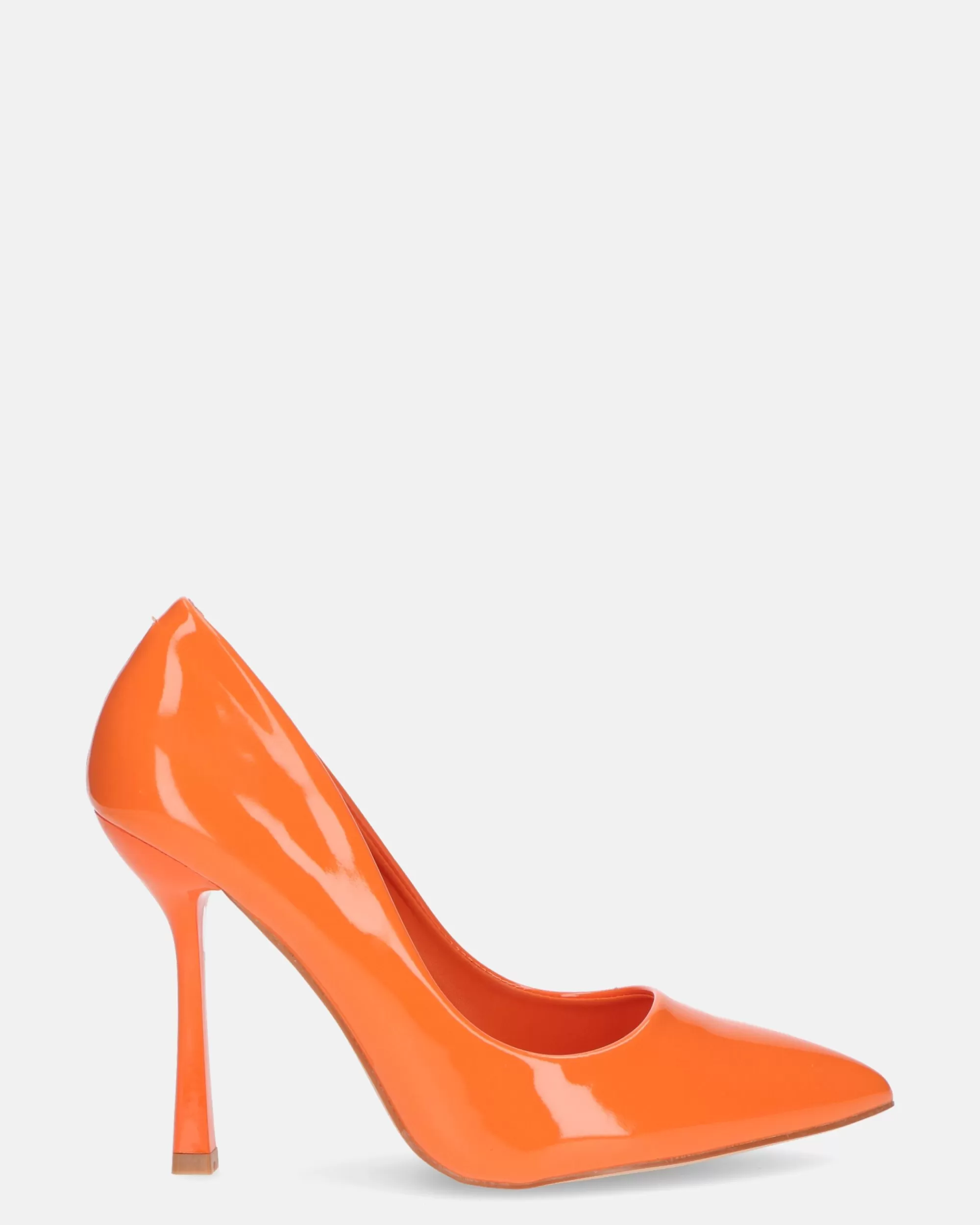 Quanticlo Thisbe - Decollete In Glassy Arancio Discount