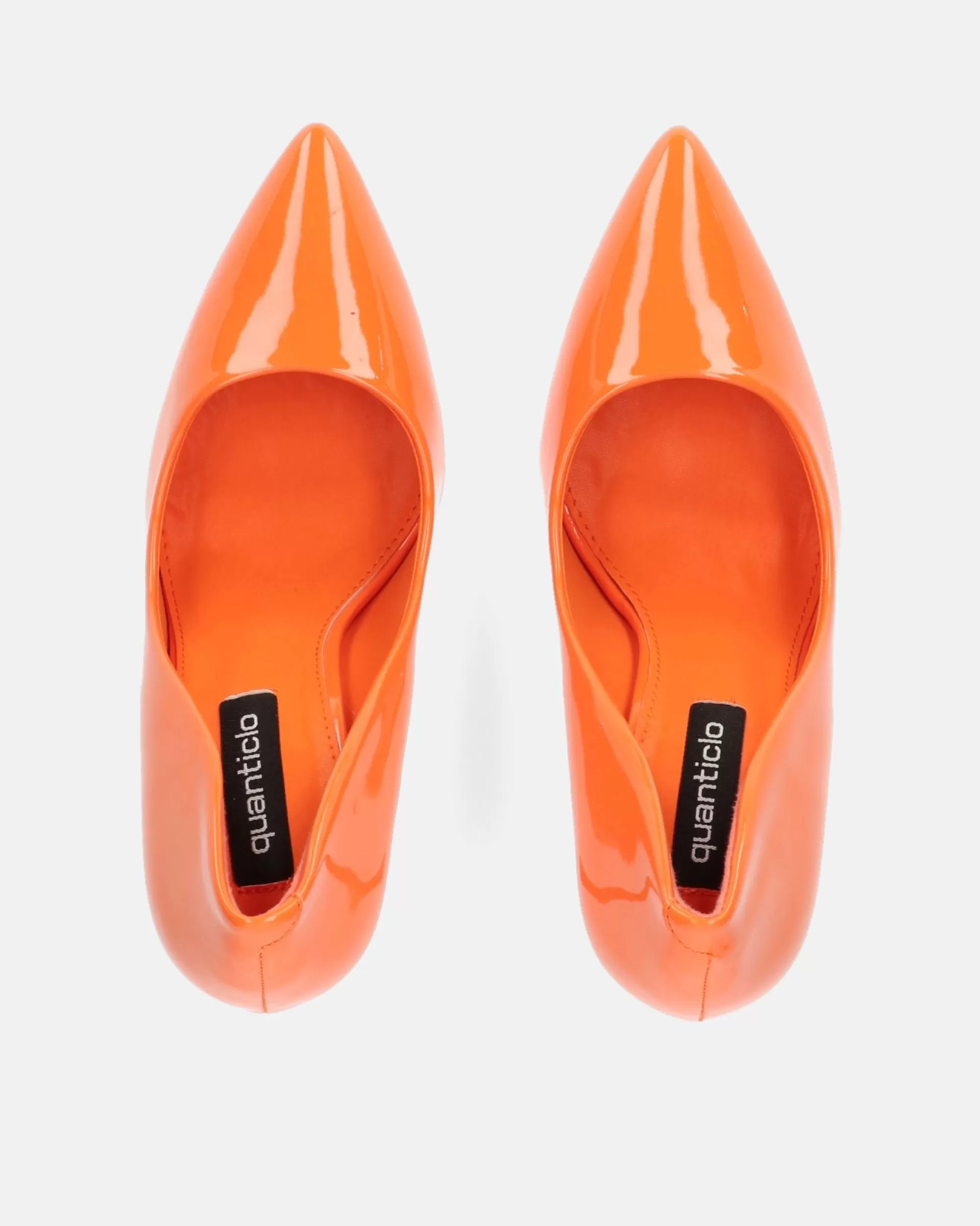 Quanticlo Thisbe - Decollete In Glassy Arancio Discount