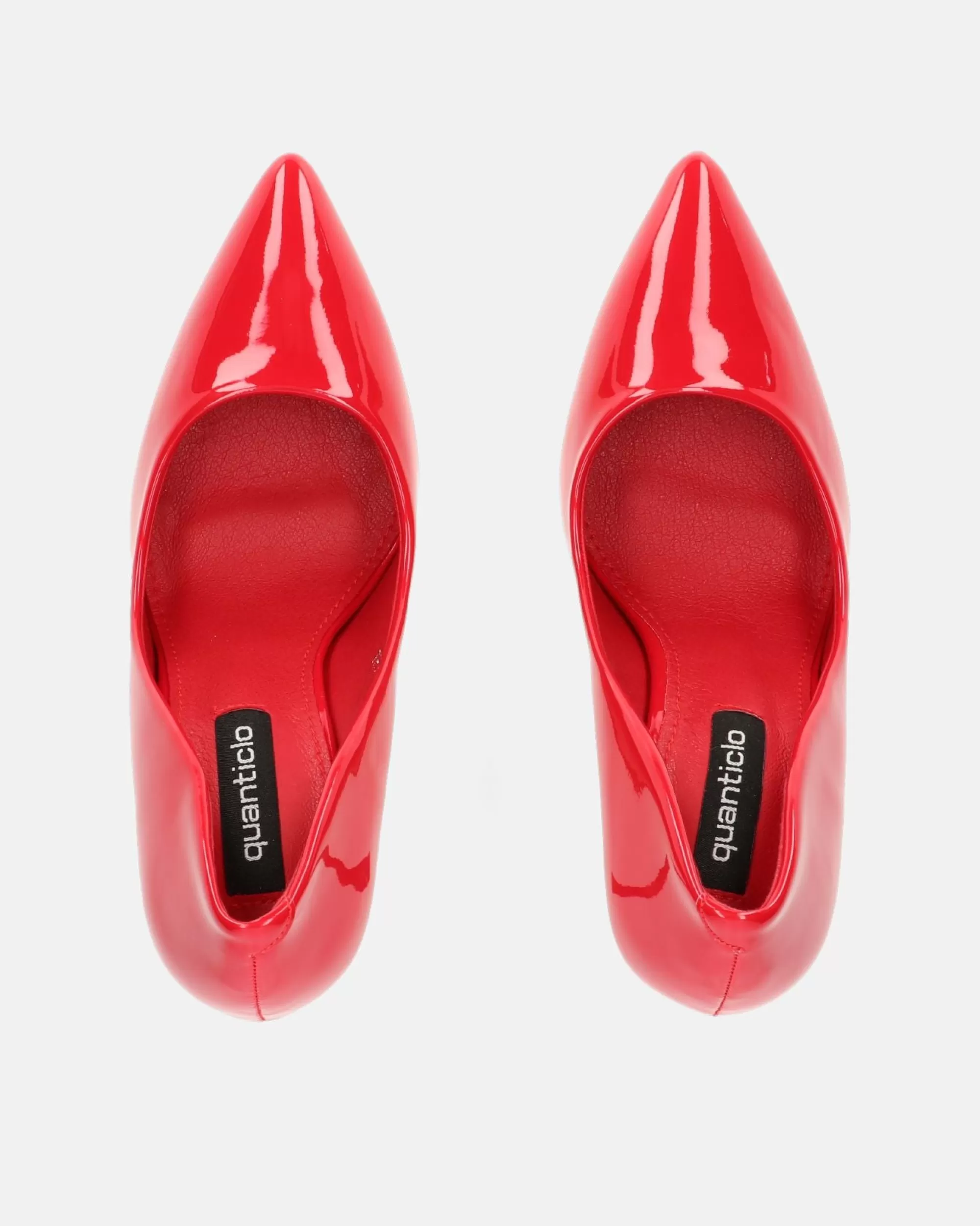 Quanticlo Thisbe - Decollete In Glassy Rosso Sale